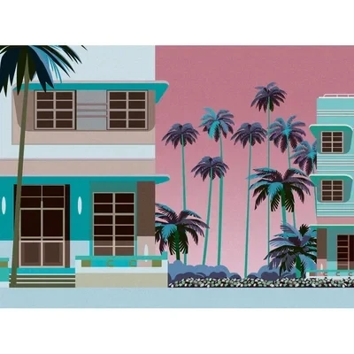 Image of Stories of Life Mural Art Deco Dreams 398931