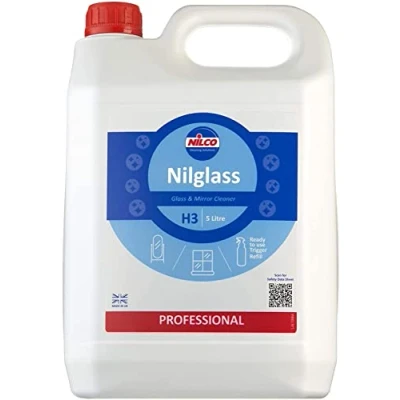 Image of Nilco Nilglass Professional H3 Glass &amp; Mirror Cleaner 5L x 4