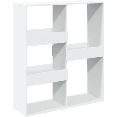 Image of vidaXL Book Cabinet/Room Divider White 100x33x115 cm