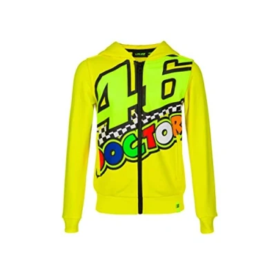 Image of Valentino Rossi Fleece 46 Doctor 1/3,Yellow,Kid