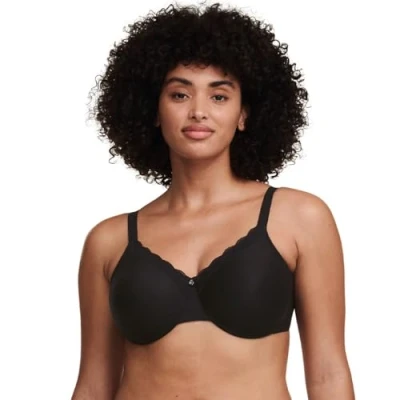 Image of Chantelle Women&#039;s C Comfort 13G1 Full Coverage Bra, Schwarz, 75D