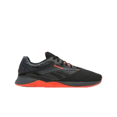 Image of Reebok Unisex Nano X4 Sneaker, PUGRY6/BLACK/ORGFLA, 5.5 UK