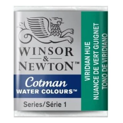 Image of Winsor and Newton Cotman Half Pan Viridian Hue
