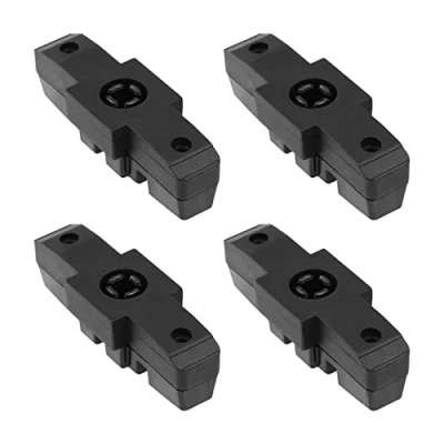 Image of OTOTEC 4Pcs Bicycle Brake Pads Replacement Compatible with Magura HS11 HS22 HS24 HS33 HS66 Rubber Road Bike Cover Accessories Black