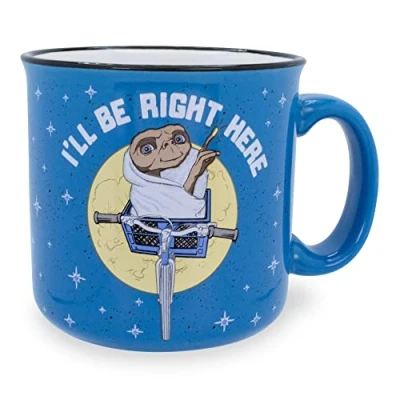 Image of E.T. The Extra Terrestrial Ceramic Camper Mug Holds 20 Ounces