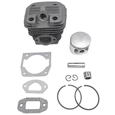 Image of Qndanoan 45.2mm Chainsaw Cylinder Piston Needle Cage Gasket Kit for 4500 45Cc 5200 52Cc 5800 58Cc Gasoline Spare Parts
