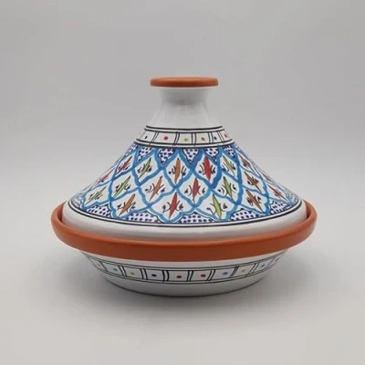 Image of Bakir Turquoise Baking Tagine Diameter 27 cm