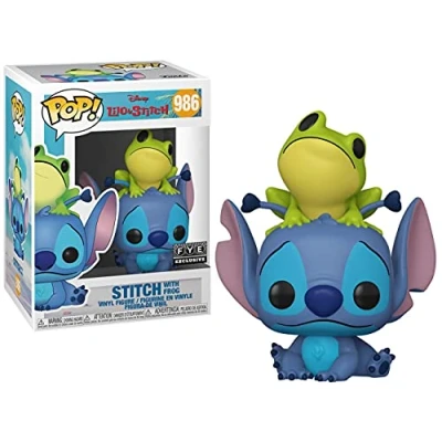 Image of Pop! Disney Lilo &amp; Stitch 986 with Frog Special Edition