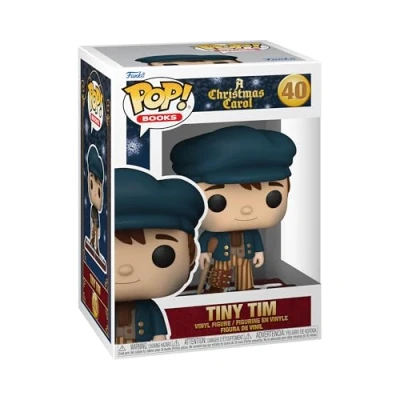 Image of Funko Pop! Movies: A Christmas Carol Tiny Tim Collectable Vinyl Figure Gift Idea Official Merchandise Toys for Kids &amp; Adults Movies Fans Model Collectors and Display