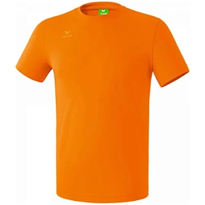 Image of Erima Men&#039;s Casual Basics Teamsports T Shirt Orange, X Large arge