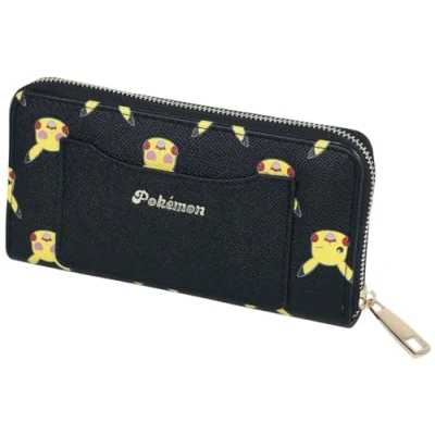 Image of POKÉMON Pikachu AOP Zip Around Wallet