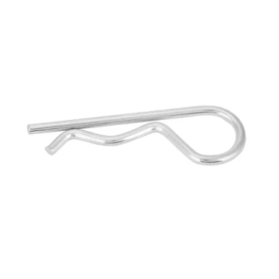Image of 10Pcs Zinc B Type Cotter Pin Tractor Clips Fastener Assortment Hitch Spring Hair Pin(3.5x75MM)