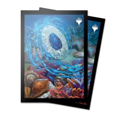 Image of Ultra PRO Modern Horizons 3 100ct Deck Protector Sleeves Blue for Magic: The Gathering, Protective Premium Collectible Trading Card Sleeve Game Accessory