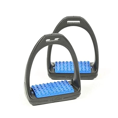Image of Compositi Reflex Stirrups (Royal Blue)