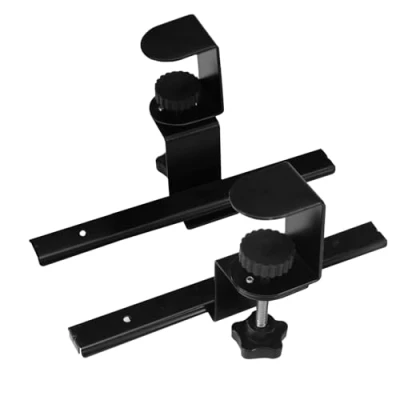 Image of Realand Sliding Keyboard Tray Under Desk Slide, 45Swivel Holder for Pull Out Drawer Slide Clamp on Shelf