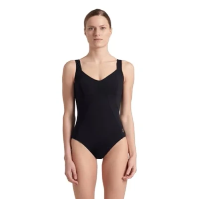 Image of Arena Bodylift Women&#039;s Vertigo C Cup Swimsuit Black
