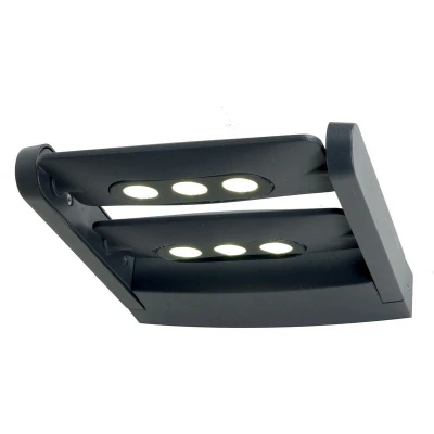 Image of Sigmund LED 6 Light Wall Graphite Finish