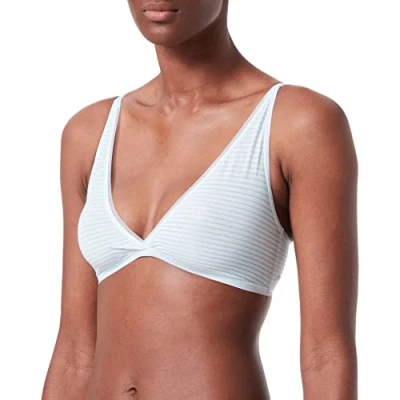 Image of Sloggi Women&#039;s Ever Fresh Plus Non wired bra, Sky, XS UK