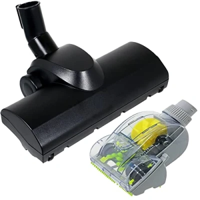 Image of Spares2go Airo Turbine Floor Head + Mini Turbo Brush Tool compatible with Numatic Henry Vacuum Cleaner (32mm)