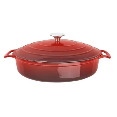 Image of Vogue Red Round Sauté Pan 28cm