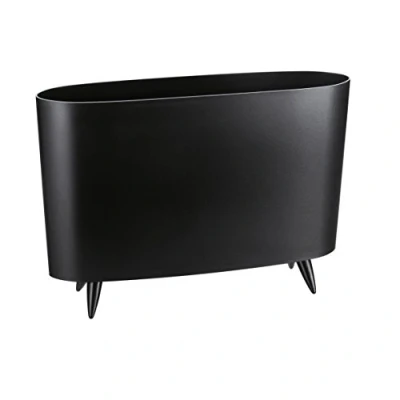 Image of Koziol MILANO Magazine Stack, solid black