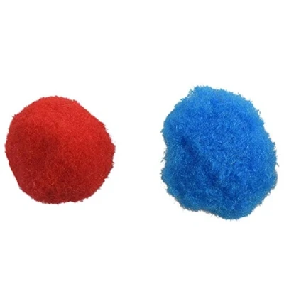 Image of Joskeijky 100 Pcs Mixed Color Soft Pompoms for kids Crafts, 20mm