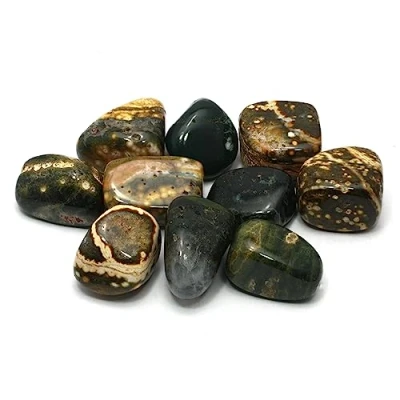 Image of CrystalAge Ocean Jasper Tumble Stone (20 25mm) Pack of 5