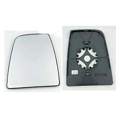 Image of Fits Ford Transit 2014 to 2020 Wing Mirror Glass LEFT HAND (UK Passenger Side) Convex