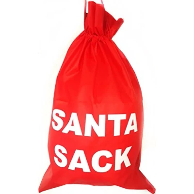 Image of Concept4u Christmas Jumbo &#039;Santa Sack&#039; Giant Stocking Red Father Xmas Gift Present Bag Festive Party Under Tree Kids