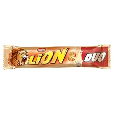 Image of Nestle Lion White Chocolate Duo Bar, 28 x 60g