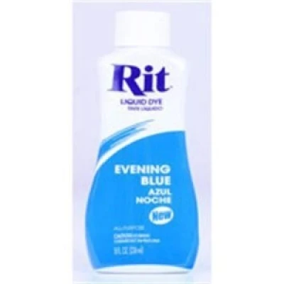 Image of Rit Liquid Fabric Dye Evening Blue 236ml