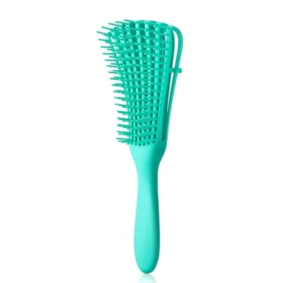 Image of Daletu Detangle Hair Brush for Curly Hair, Detangling Comb Afro 3a to 4c Kinky/Wavy/Frizzy/Wet/Dry Long Thick Exfoliating Scalp Beautiful and Shiny Curls (Green)