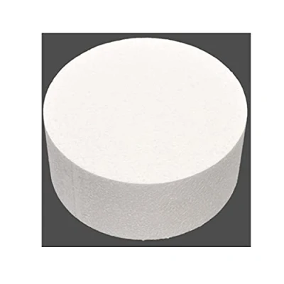 Image of Steellwingsf 4/6/8inch Round Styrofoam Foam Cake Dummy Sugarcraft Flower Decor Practice Model
