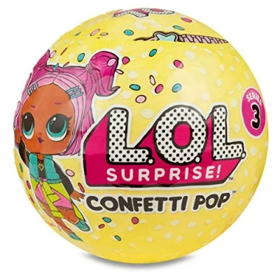 Image of L.O.L. Surprise! 551522 Surprise Confetti Pop Series 3 1 Doll