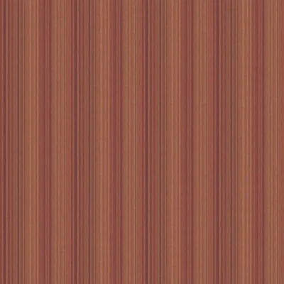 Image of Galerie G34151 Nordic Elements Narrow Stripe Wallpaper, Red/Gold, 10m x 53cm