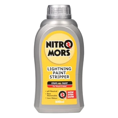 Image of Nitromors Lightning Paint Stripper 500ml, Ultimate Fast Action Remover for Wood &amp; Metal