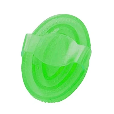 Image of Lincoln Synthetic Rubber Curry Comb Clear Green Large