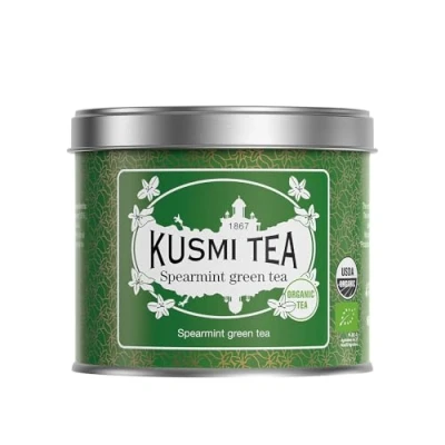 Image of Kusmi Tea Green with Mint (Organic Tea) 100g Loose Leaf tin