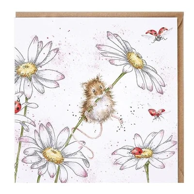 Image of Wrendale Designs &#039;Oops A Daisy&#039; Card