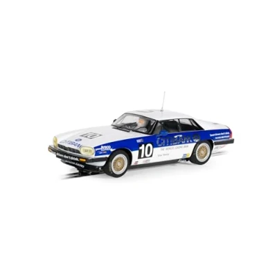 Image of Scalextric Cars C4400 Jaguar XJS 1986 Bathurst 1000 Goss &amp; Muir Toy Slot Car for use Race Tracks or Set Small Kids Gift Ideas Boy/Girl Ages 5 Accessories