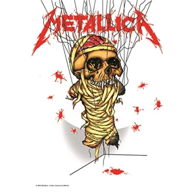 Image of Heart Rock Original Metallica One Fabric, Multi Colour, 110 x 75 0.1 cm