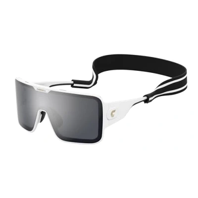 Image of Carrera Flaglab Unisex Sunglasses, Size: One Size, White