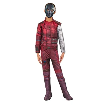 Image of Rubie&#039;s Official Avengers Endgame Nebula, Deluxe Girls Child Costume Small, Age 3 4, Height 117 cm