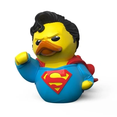 Image of TUBBZ Boxed Edition Superman Collectible Vinyl Rubber Duck Figure Official DC Comics Merchandise Comics, TV, Movies &amp; Video Games