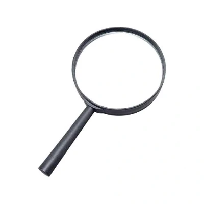 Image of Bristol Novelty BA950 Accessory Detective Magnifying Glass 1 Piece Black 18 cm x 10.5 2 cm, unisex adult, One Size