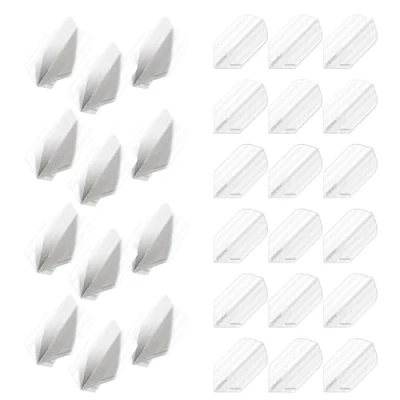 Image of WINMAU Prism Delta Design Extra Thick dart flights 10 sets per pack (30 in total) (White Slim)