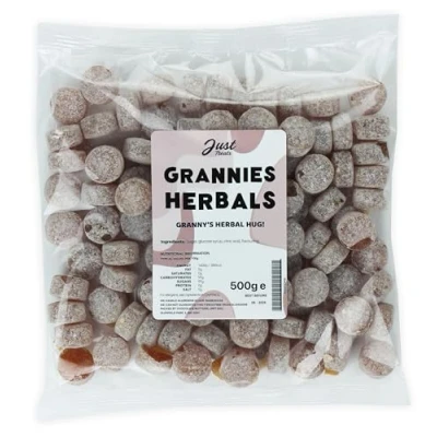 Image of Just Treats Grannies Herbals 500g Share Bag