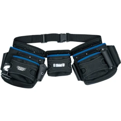 Image of Draper Heavy Duty Double Pouch Tool Belt