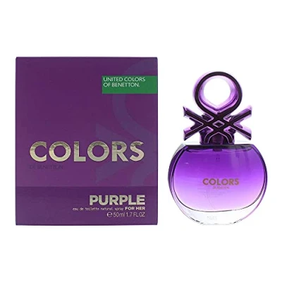 Image of Benetton Colors de Purple Eau Toilette 50ml Spray