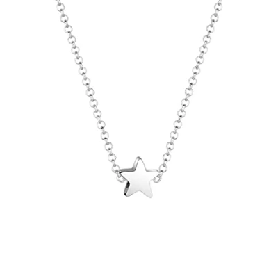 Image of Elli Girls&#039; 925 Sterling Silver Pendant Necklace 0101341818_36 36 cm length